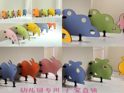幼儿园造型卫生间隔断